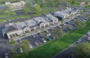 Ave Maria Retail South - Overall birds eye view